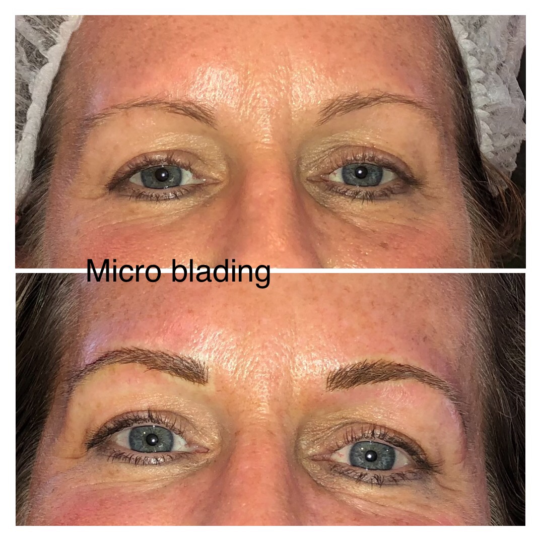 Microblading transformation result